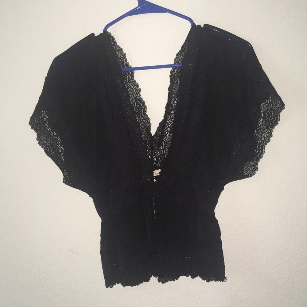 Twenty one black see through shirt